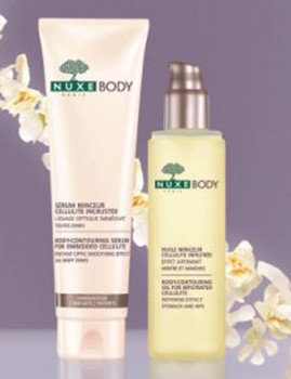 Sérum Minceur Cellulite Incrustée et Huile Minceur Cellulite Infiltrée de NUXE