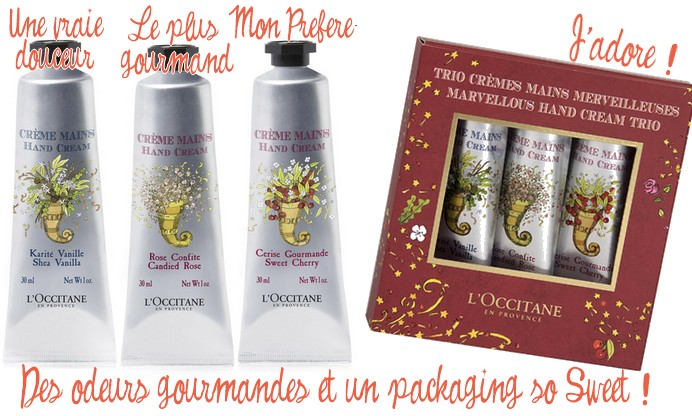 Kit 3 Crèmes Mains Occitane en provence edition 2009