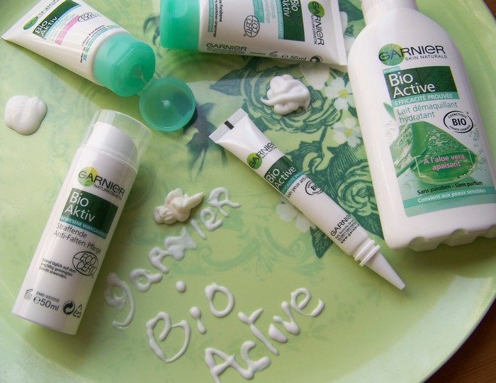 Garnier bio active, gamme et textures