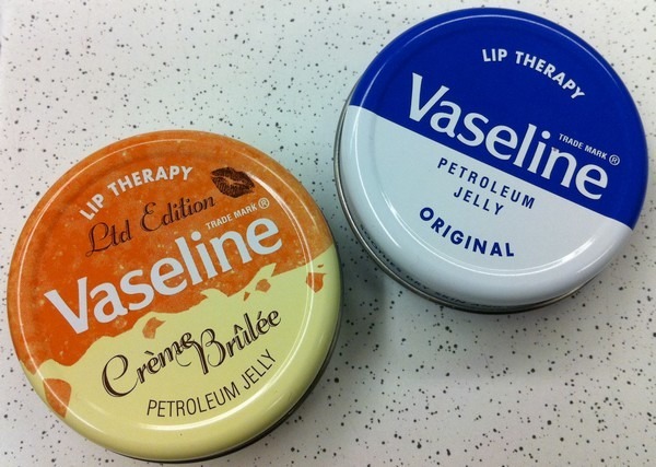 Vaseline crème brulée