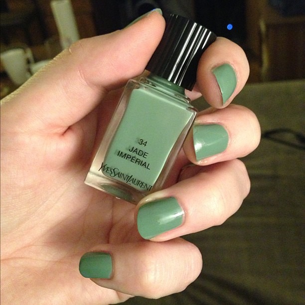 Jade Impérial - vernis Yves Saint Laurent
