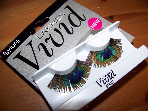 Faux cils plume de paon - eylure lashes vivid strut