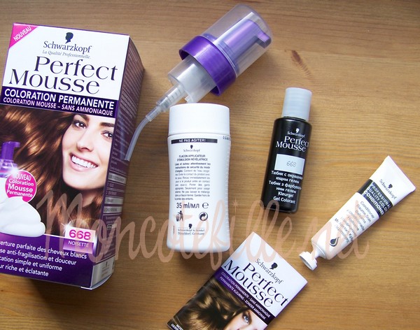 Contenu « Perfect Mousse » - Scharzkopf