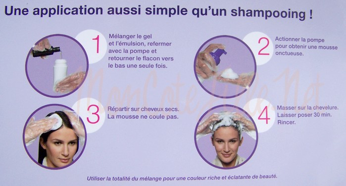 Mode d'emplois « Perfect Mousse » Scharzkopf