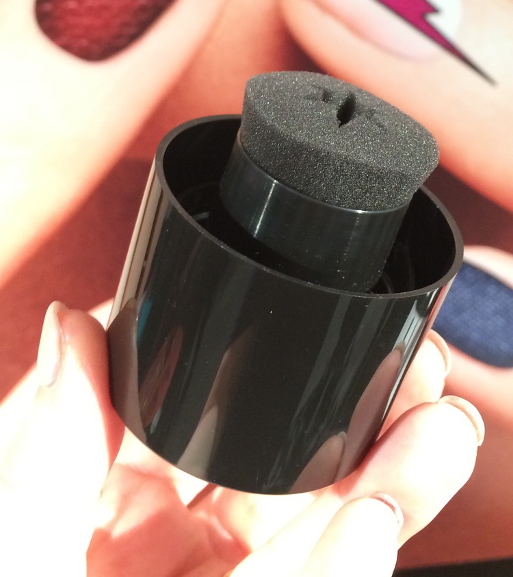 Sephora - bain dissolvant express spécial pieds - zoom sur la mousse