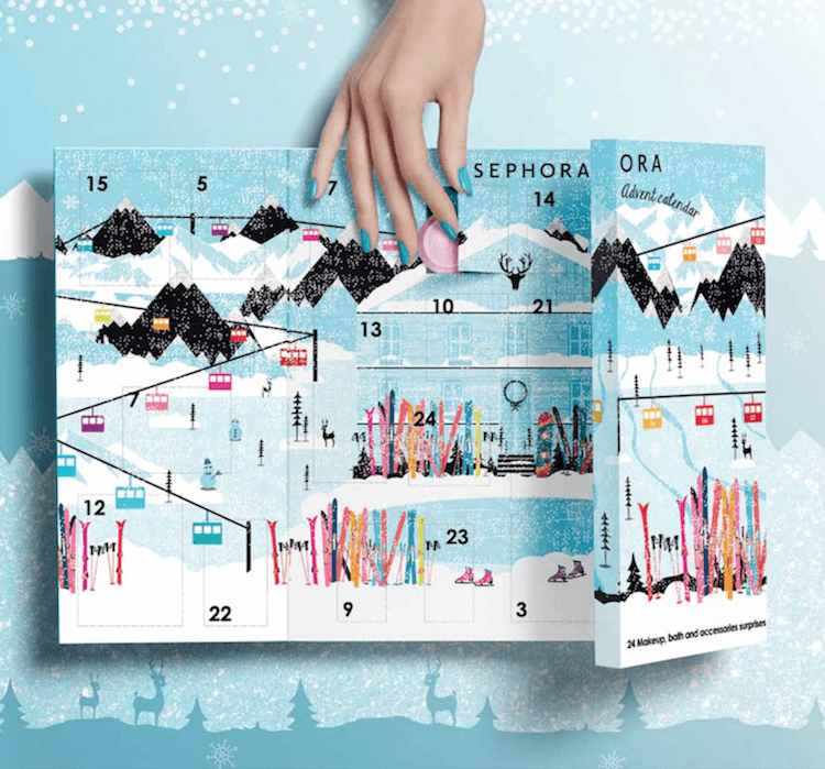 calendrier de l'avent beauté 2015 - Sephora
