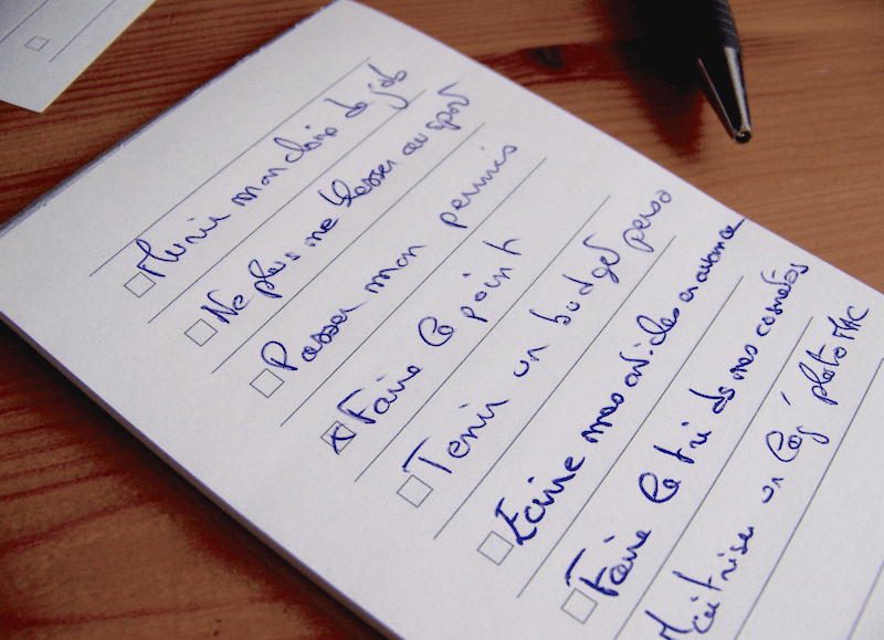 To-do liste 2015